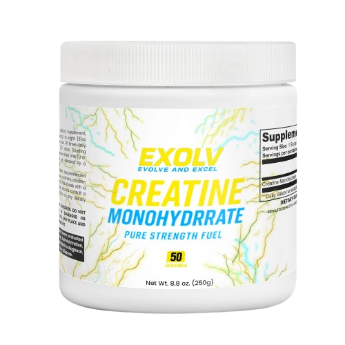 Exolv Creatine Monohydrate — Premium Muscle & Performance Fuel