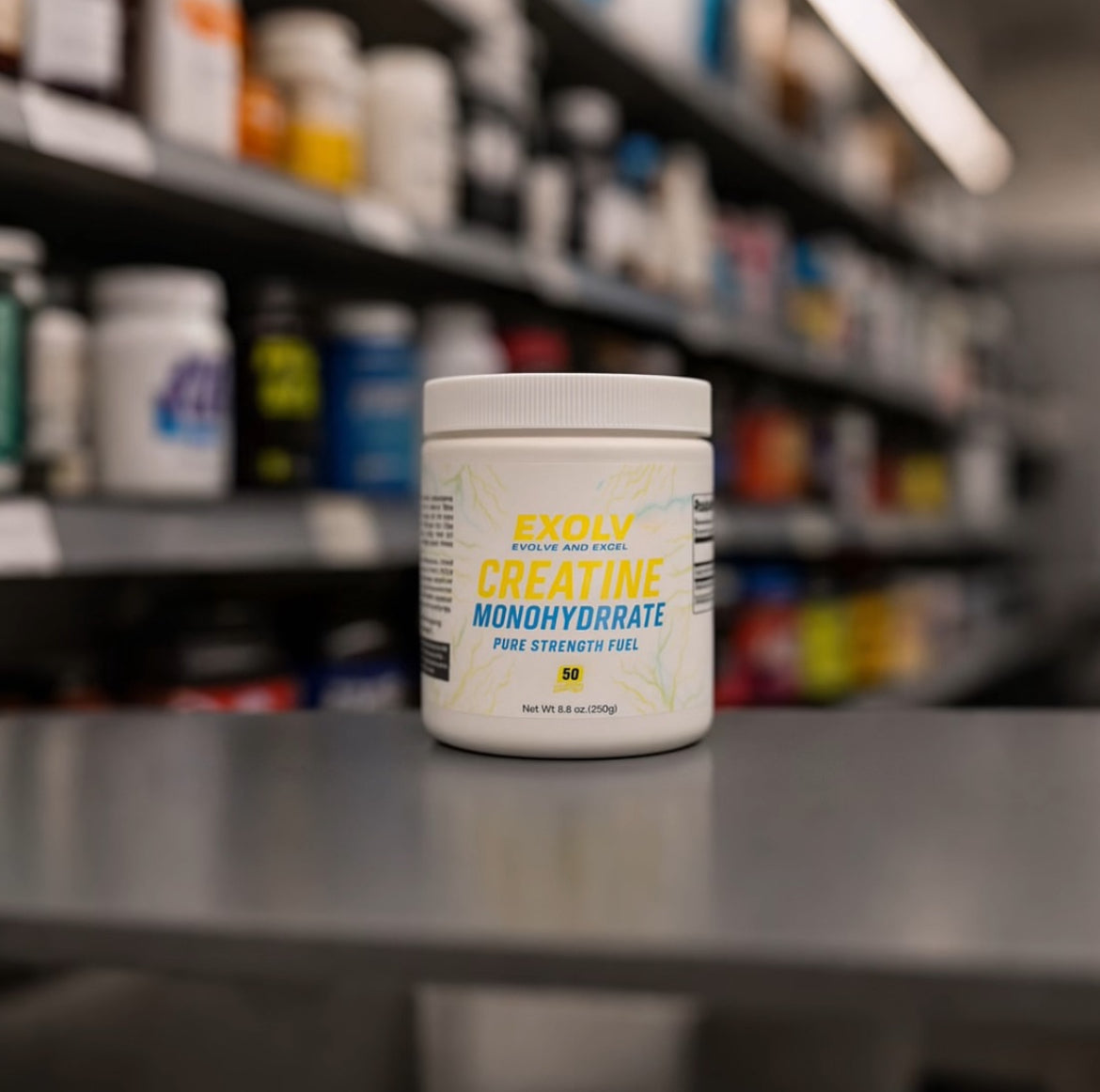 Exolv Creatine Monohydrate — Premium Muscle & Performance Fuel